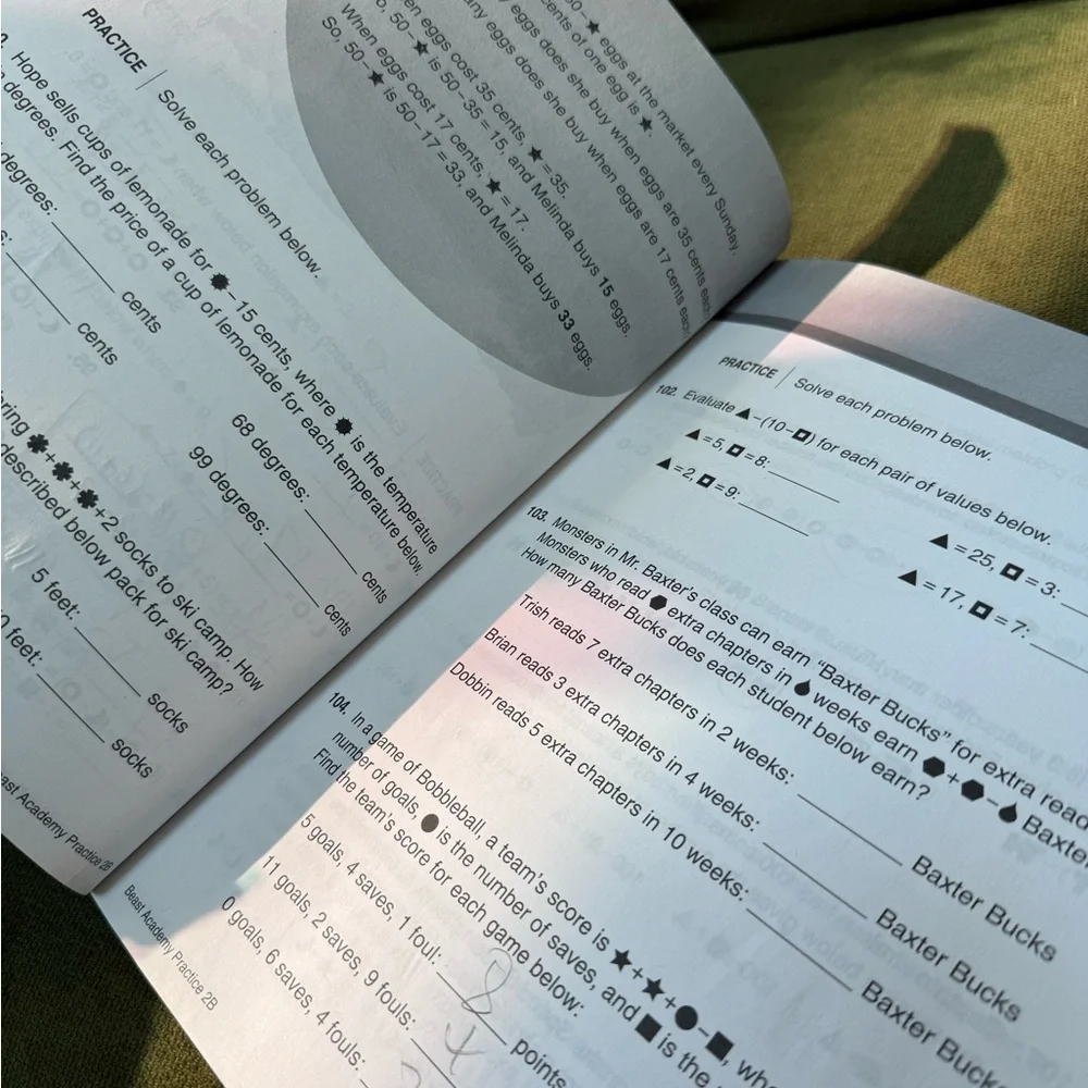 Beast Academy Math Guide & Practice Set Level 2 - Picture 10 of 14